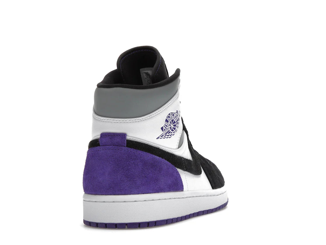 Nike Air Jordan 1 Mid 'Varsity Purple'