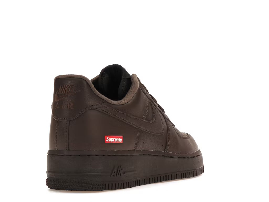 Nike Air Force 1 Low Supreme Box Logo Baroque Brown