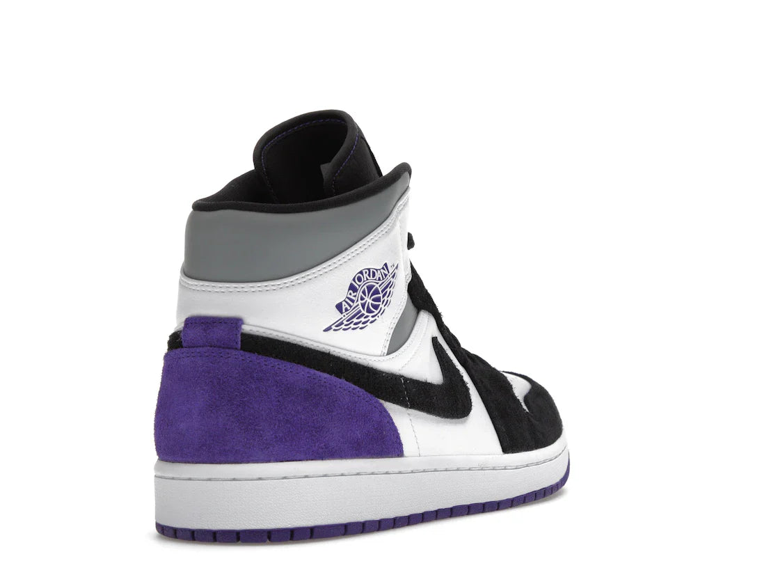 Nike Air Jordan 1 Mid 'Varsity Purple'