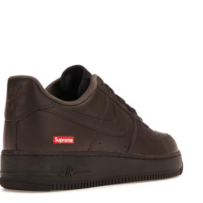 Nike Air Force 1 Low Supreme Box Logo Baroque Brown