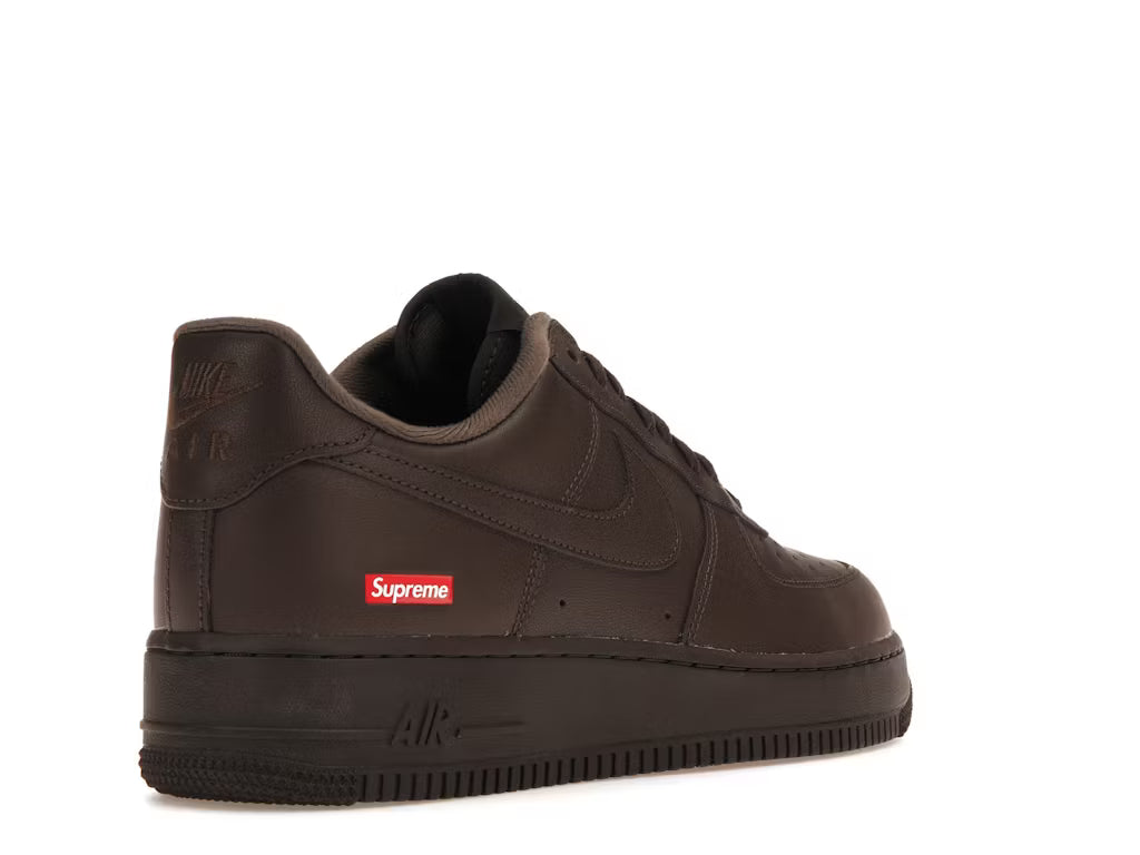 Nike Air Force 1 Low Supreme Box Logo Baroque Brown