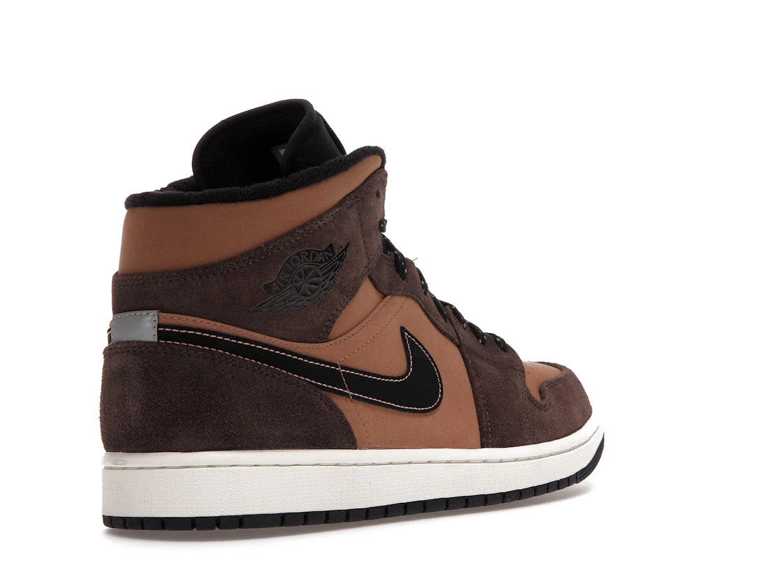 Nike Air Jordan 1 Mid 'Dark Chocolate/Earth'