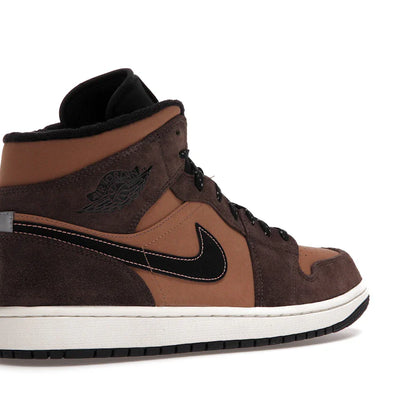 Nike Air Jordan 1 Mid 'Dark Chocolate/Earth'