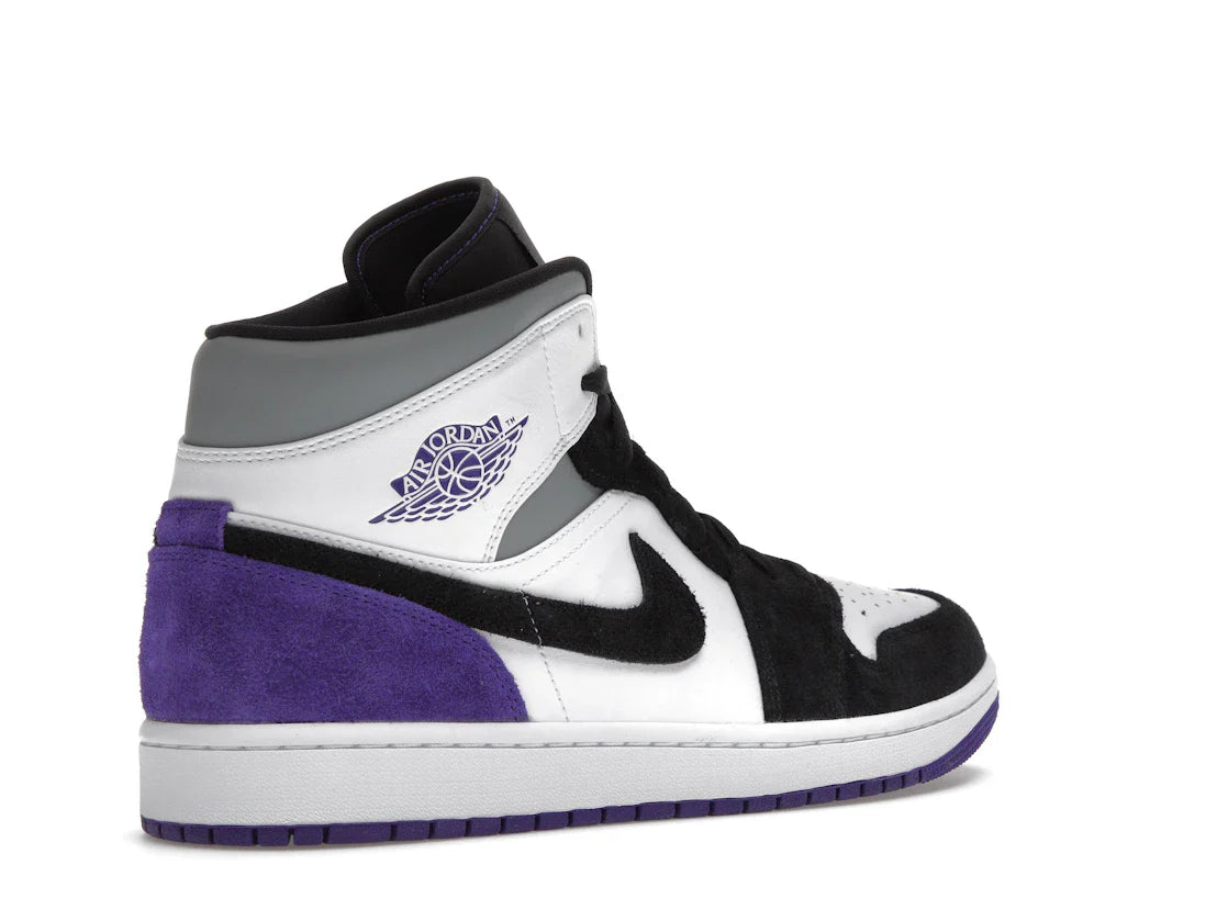 Nike Air Jordan 1 Mid 'Varsity Purple'