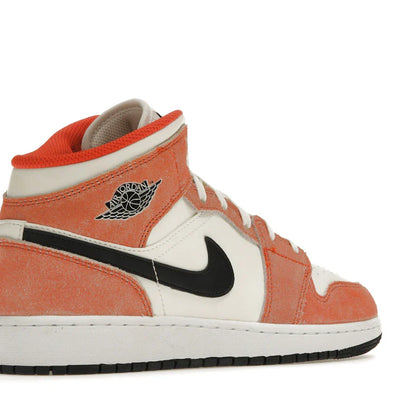 Nike Air Jordan 1 Mid 'Orange Suede'