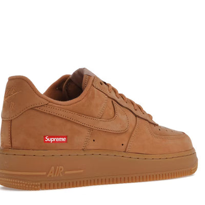 Nike Air Force 1 Low Supreme Box Logo Wheat Flax