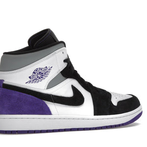 Nike Air Jordan 1 Mid 'Varsity Purple'