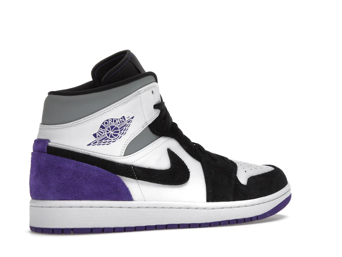 Nike Air Jordan 1 Mid 'Varsity Purple'