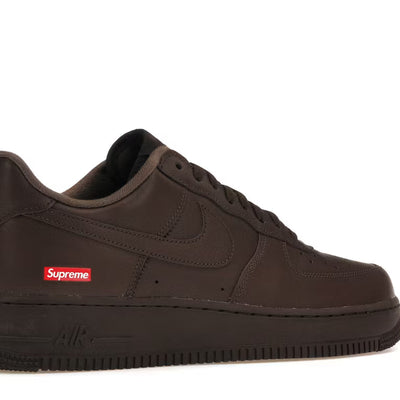 Nike Air Force 1 Low Supreme Box Logo Baroque Brown
