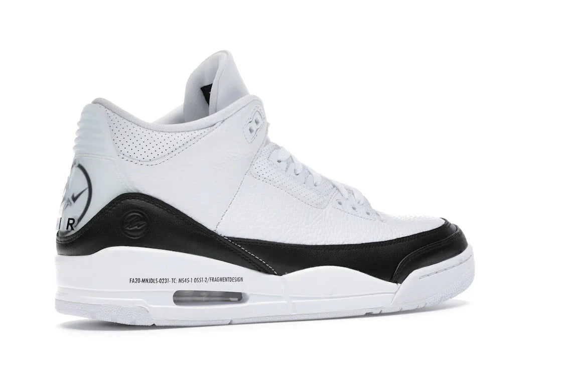 Nike x Fragment Air Jordan 3 'White'