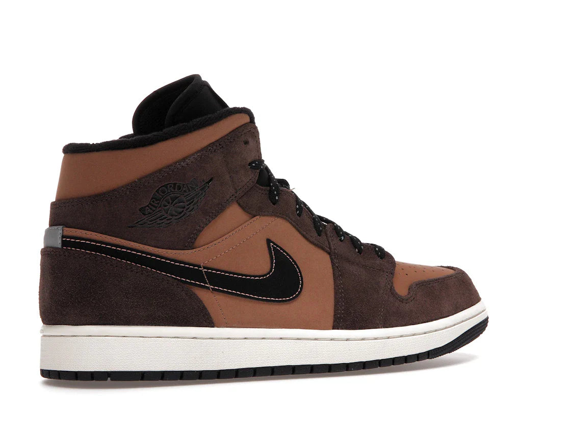 Nike Air Jordan 1 Mid 'Dark Chocolate/Earth'