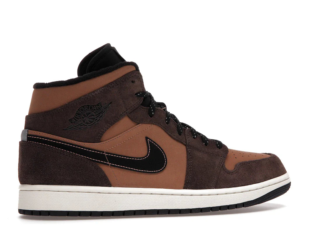 Nike Air Jordan 1 Mid 'Dark Chocolate/Earth'