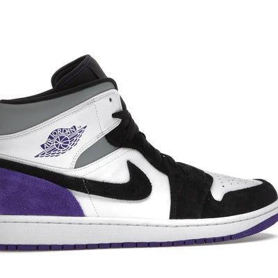 Nike Air Jordan 1 Mid 'Varsity Purple'