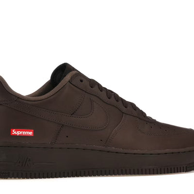 Nike Air Force 1 Low Supreme Box Logo Baroque Brown
