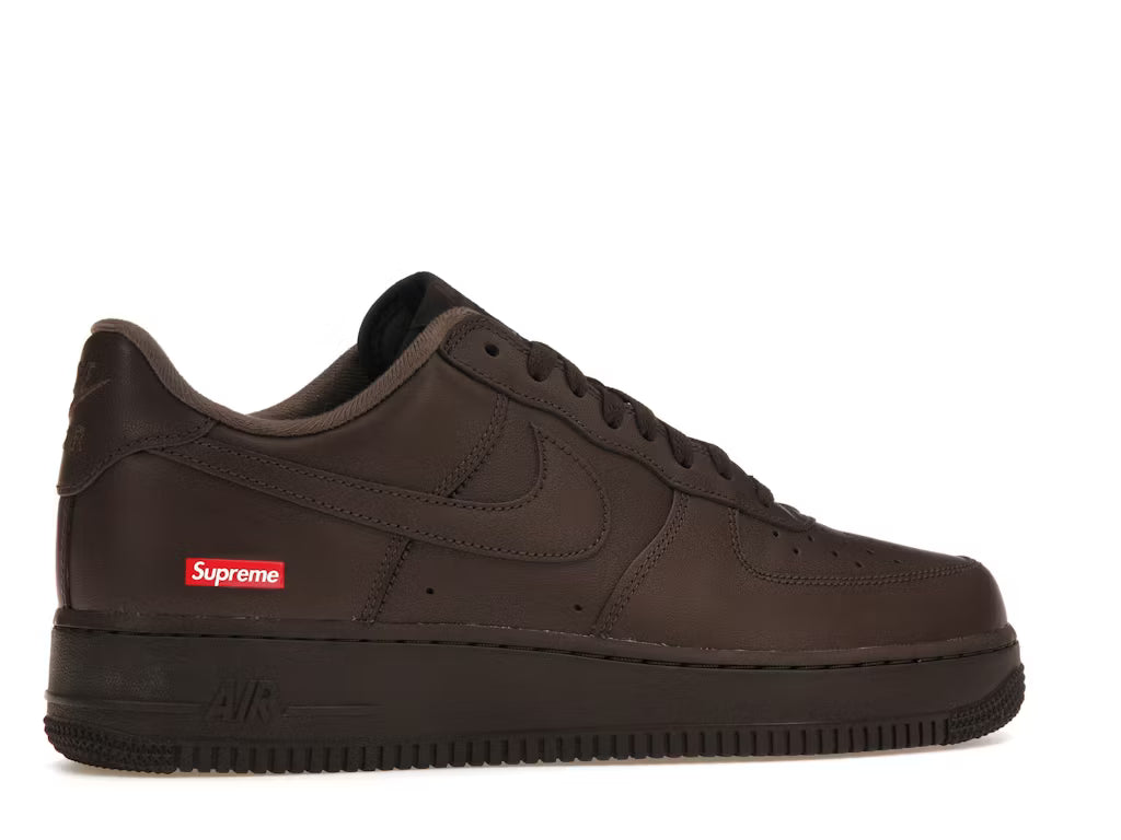 Nike Air Force 1 Low Supreme Box Logo Baroque Brown