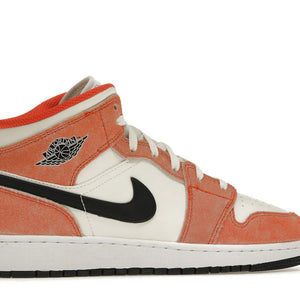 Nike Air Jordan 1 Mid 'Orange Suede'