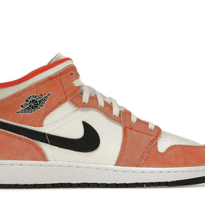 Nike Air Jordan 1 Mid 'Orange Suede'