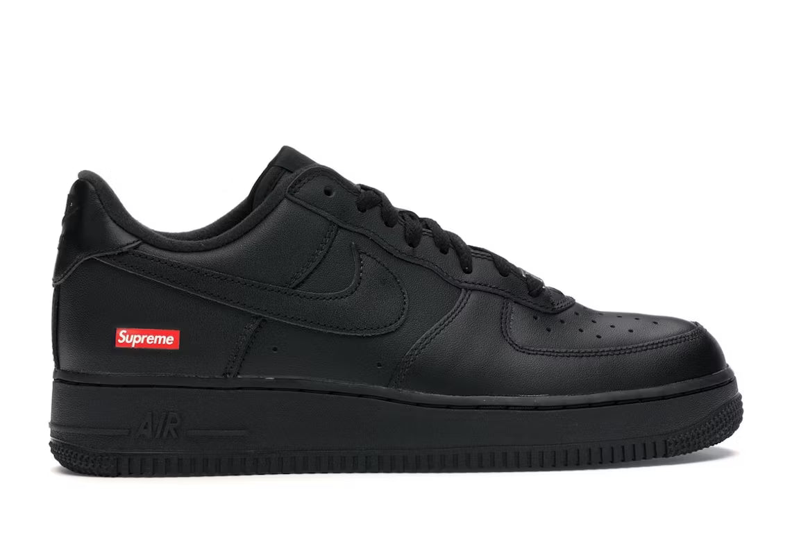 Nike Air Force 1 Low Supreme Box Logo Black