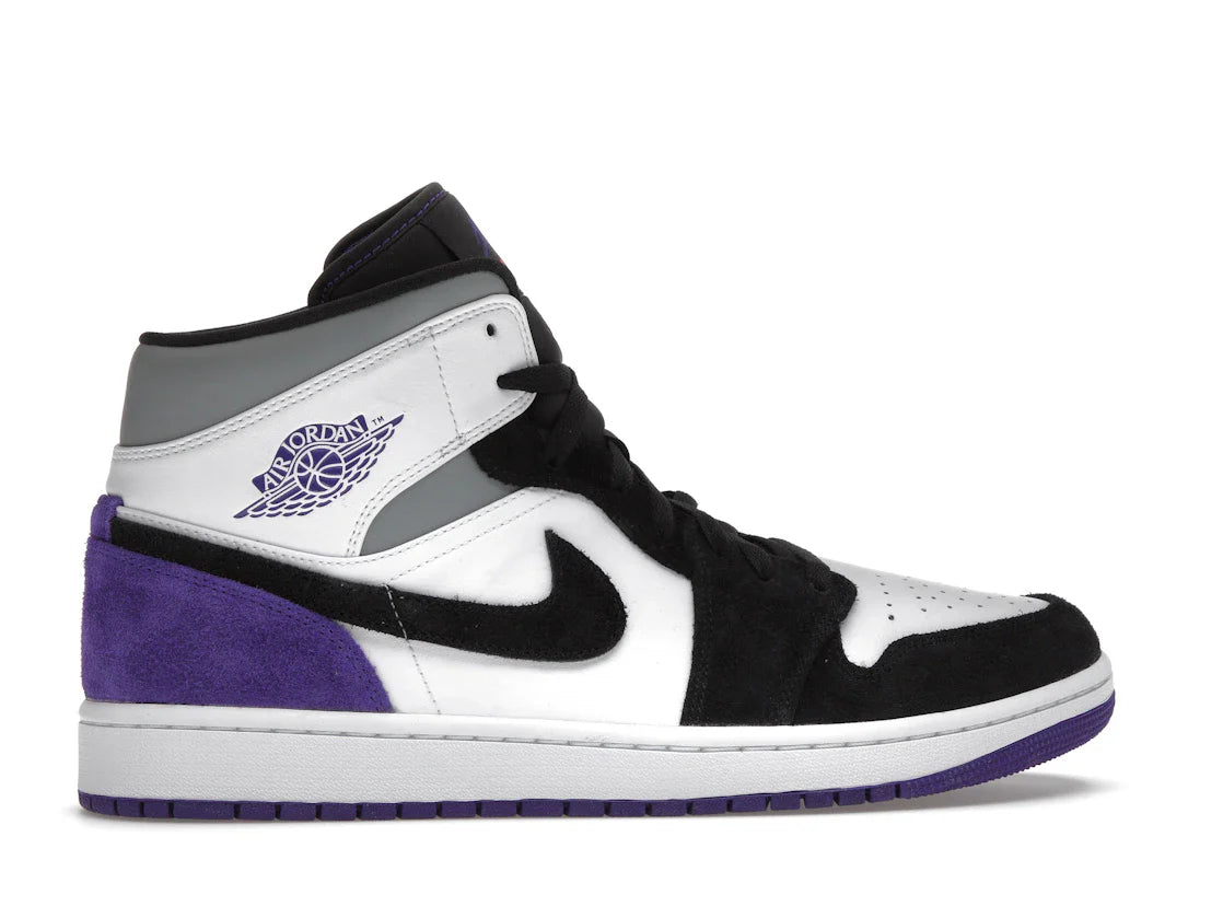 Nike Air Jordan 1 Mid 'Varsity Purple'