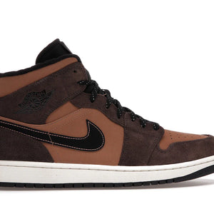 Nike Air Jordan 1 Mid 'Dark Chocolate/Earth'