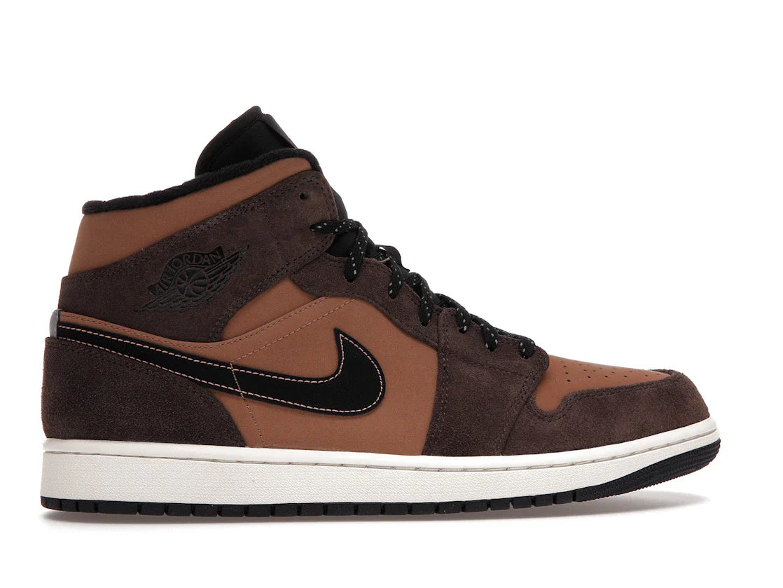 Nike Air Jordan 1 Mid 'Dark Chocolate/Earth'