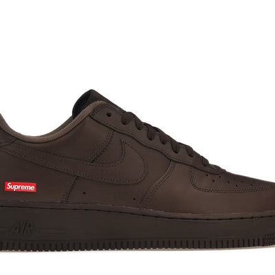 Nike Air Force 1 Low Supreme Box Logo Baroque Brown