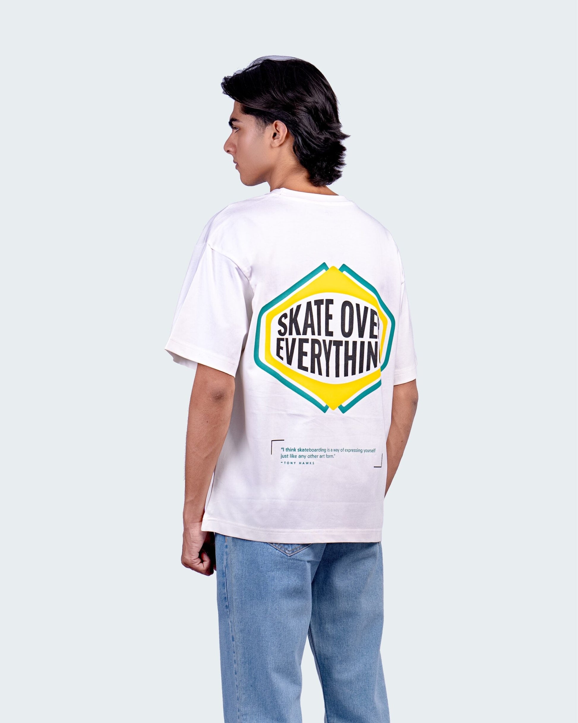 Skate Over Everything Oversized Tee