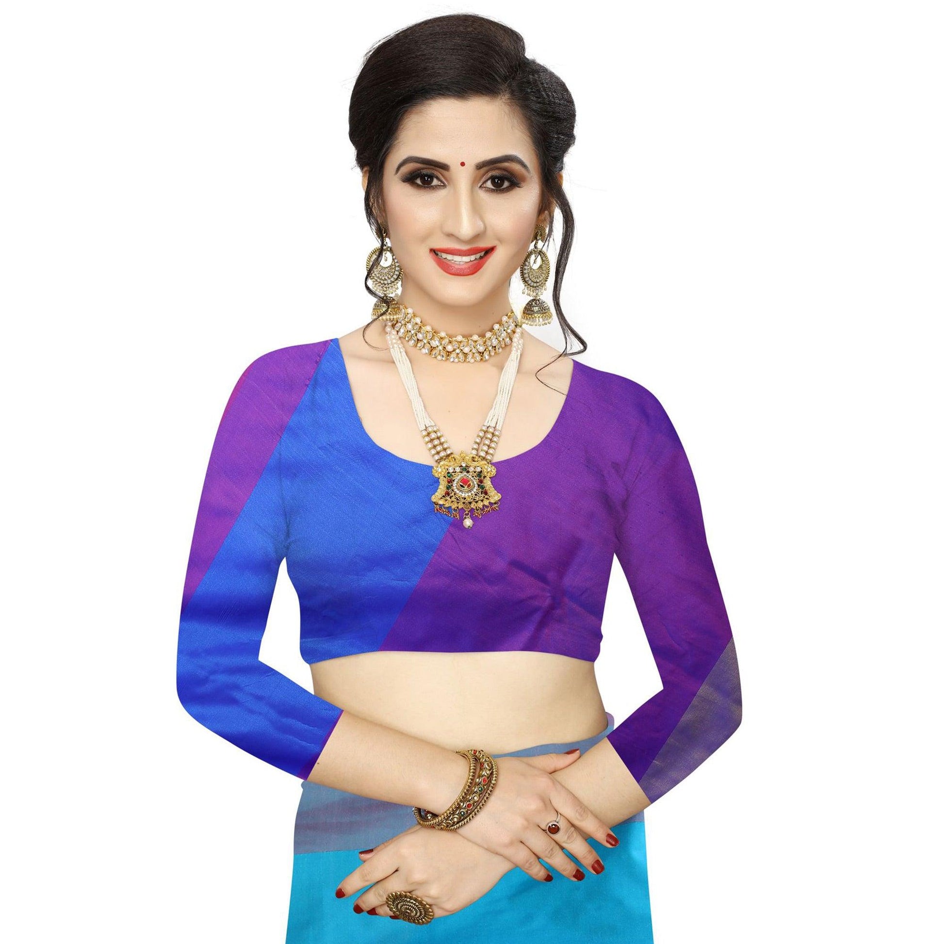 Impressive Rama Green Colored Festive Wear Woven Sana Silk Saree