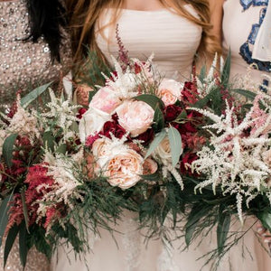 Southern Wedding with Astilbe