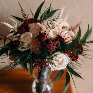Southern Wedding with Astilbe