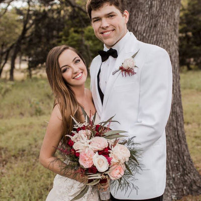Southern Wedding with Astilbe