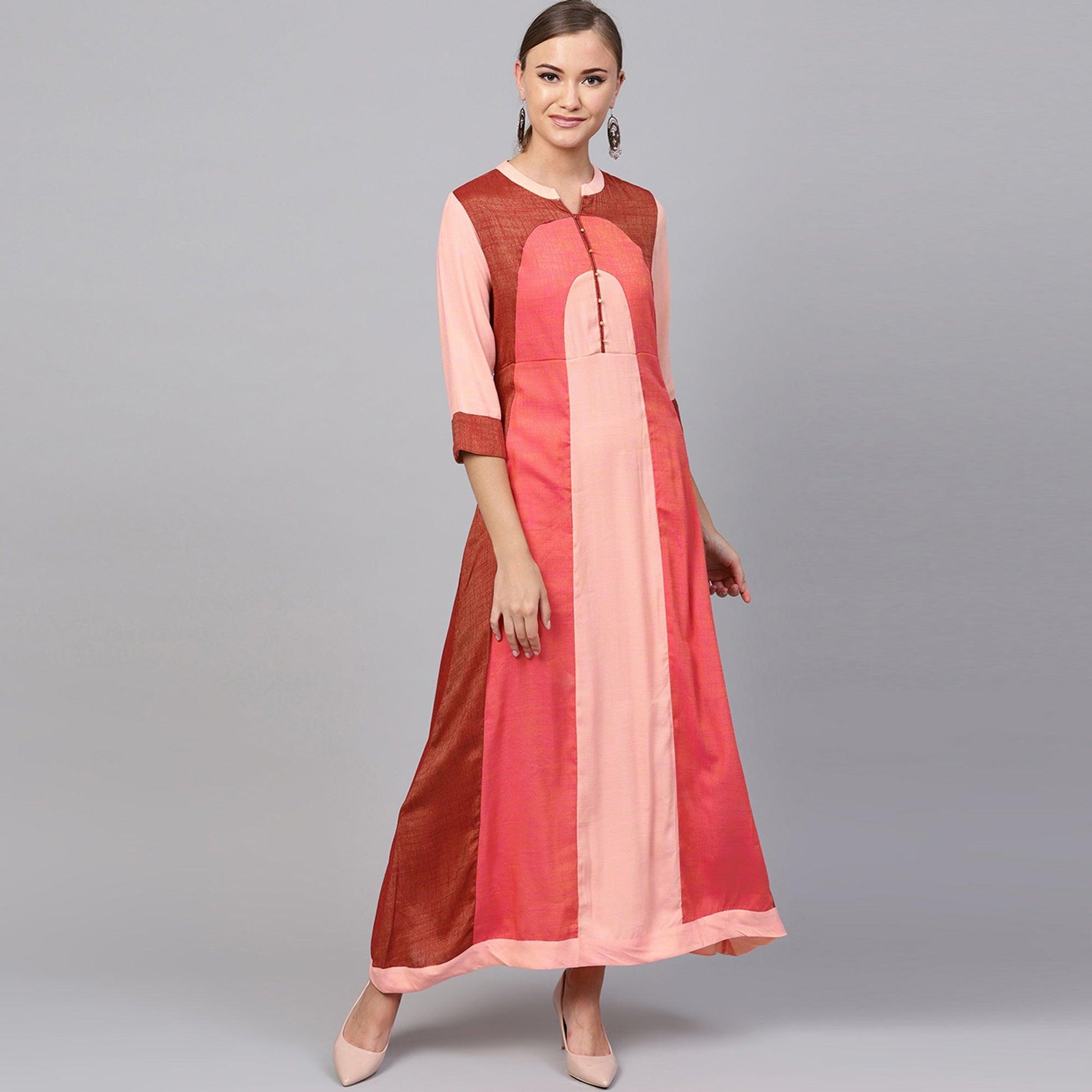 Innovative Multi Colored Casual Wear Viscose Rayon Kurti