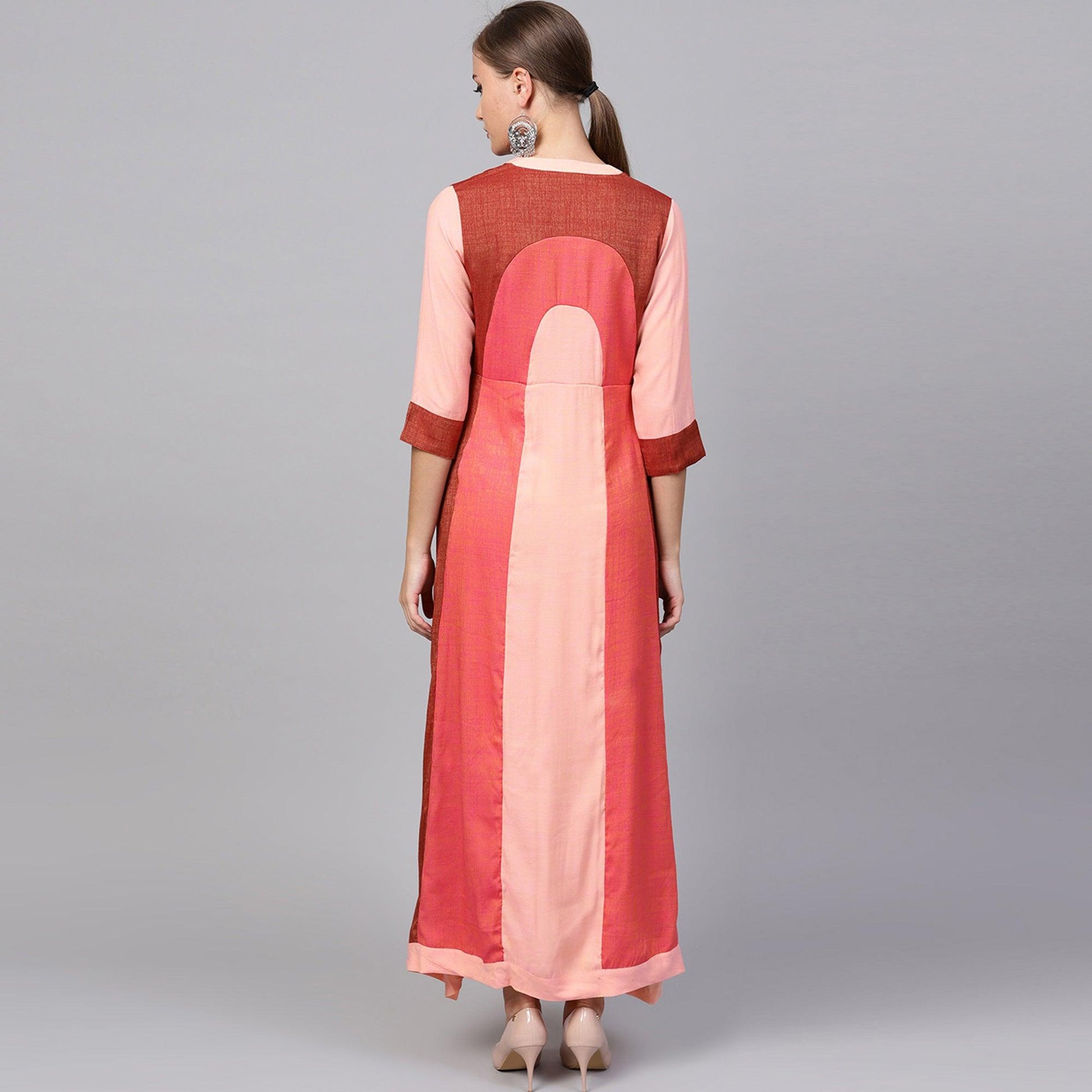 Innovative Multi Colored Casual Wear Viscose Rayon Kurti