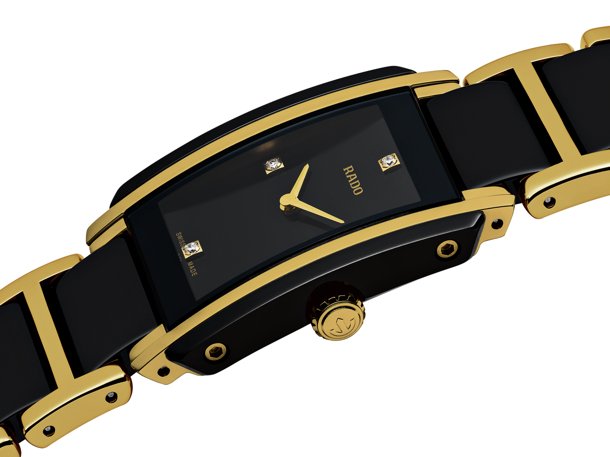 Rado Integral Black Dial Women 22.7mm