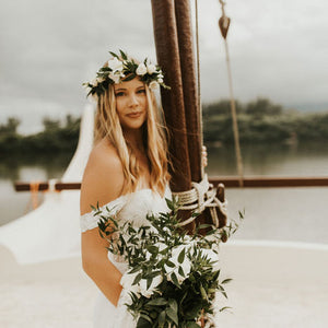 Organic Hawaiian Wedding