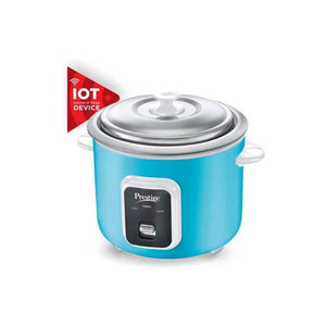 Prestige Delight Smart Internet Enabled 1.8 litre Electric Rice Cooker with Aluminium Cooking Pan  | 700 Watts | Blue