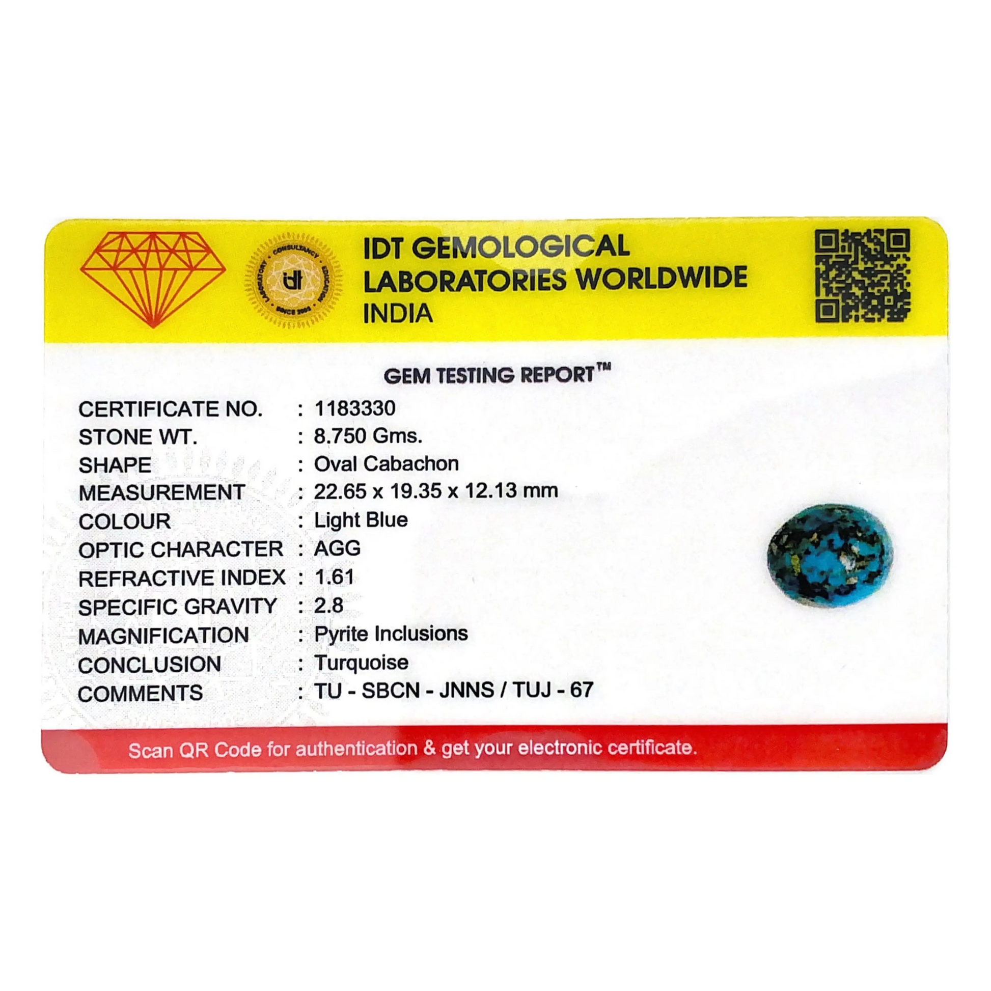 Irani Firoza - 43.75 Carat