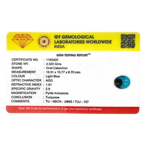 Irani Firoza - 16.6 Carat