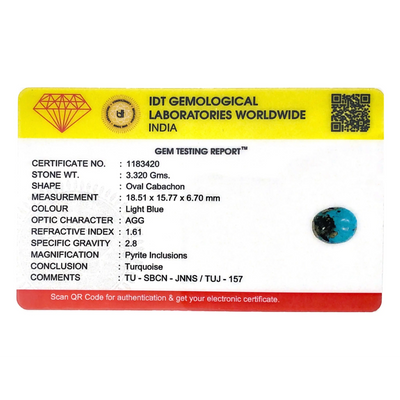 Irani Firoza - 16.6 Carat