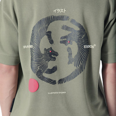 Irasuto Studios Claw Khaki T Shirt