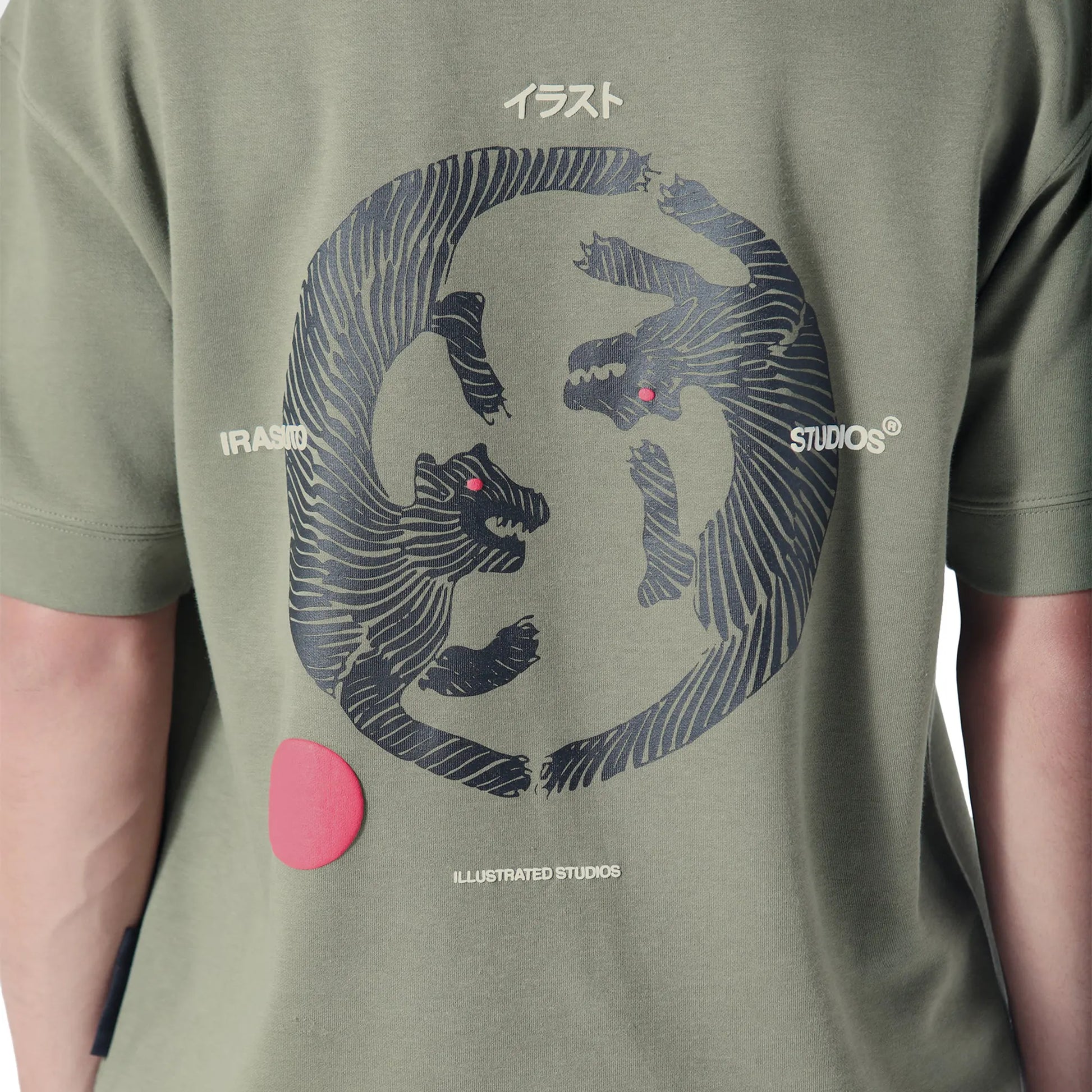 Irasuto Studios Claw Khaki T Shirt