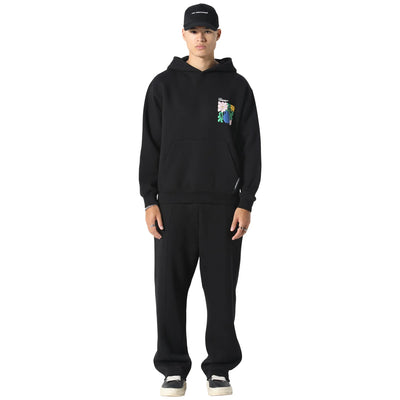 Irasuto Studios Hikari Bloom Black Hoodie