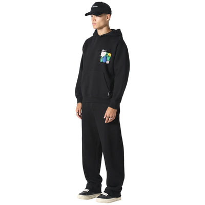 Irasuto Studios Hikari Bloom Black Hoodie