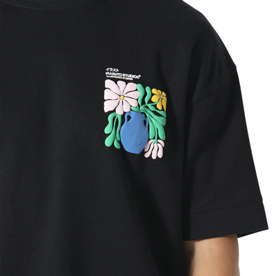 Irasuto Studios Hikari Bloom Black T Shirt