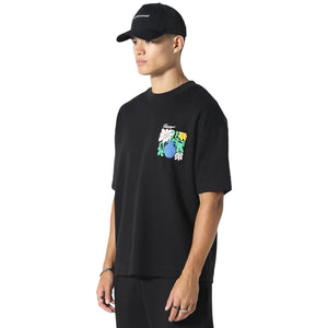 Irasuto Studios Hikari Bloom Black T Shirt