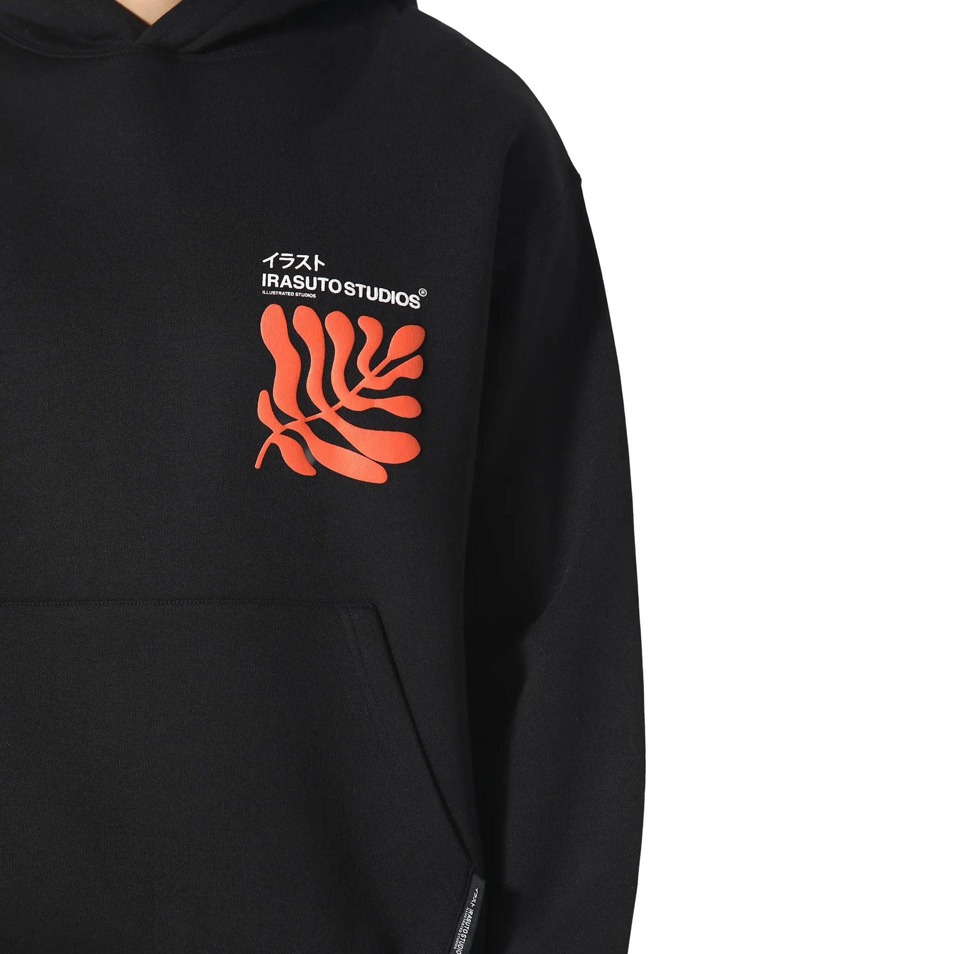Irasuto Studios Sumi Flow Black Hoodie