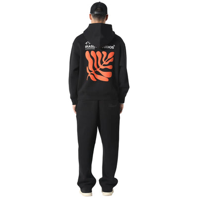 Irasuto Studios Sumi Flow Black Hoodie