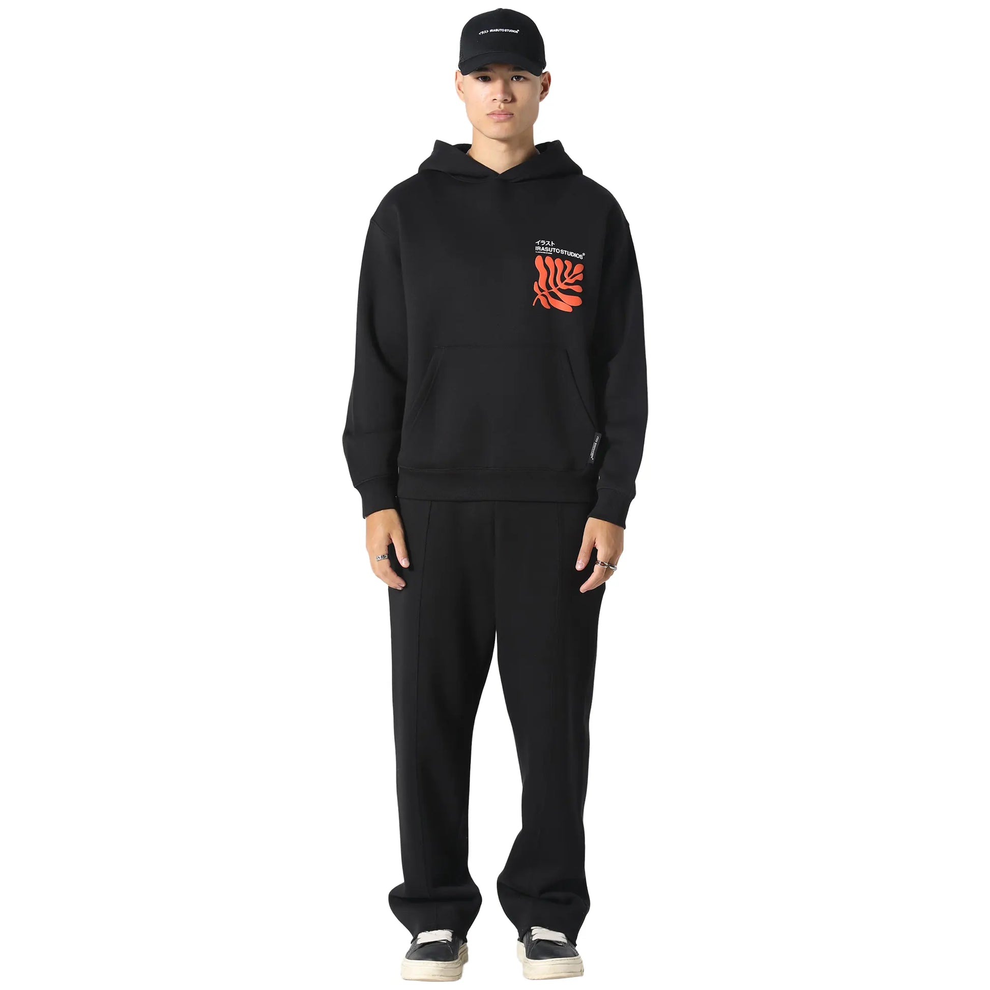 Irasuto Studios Sumi Flow Black Hoodie