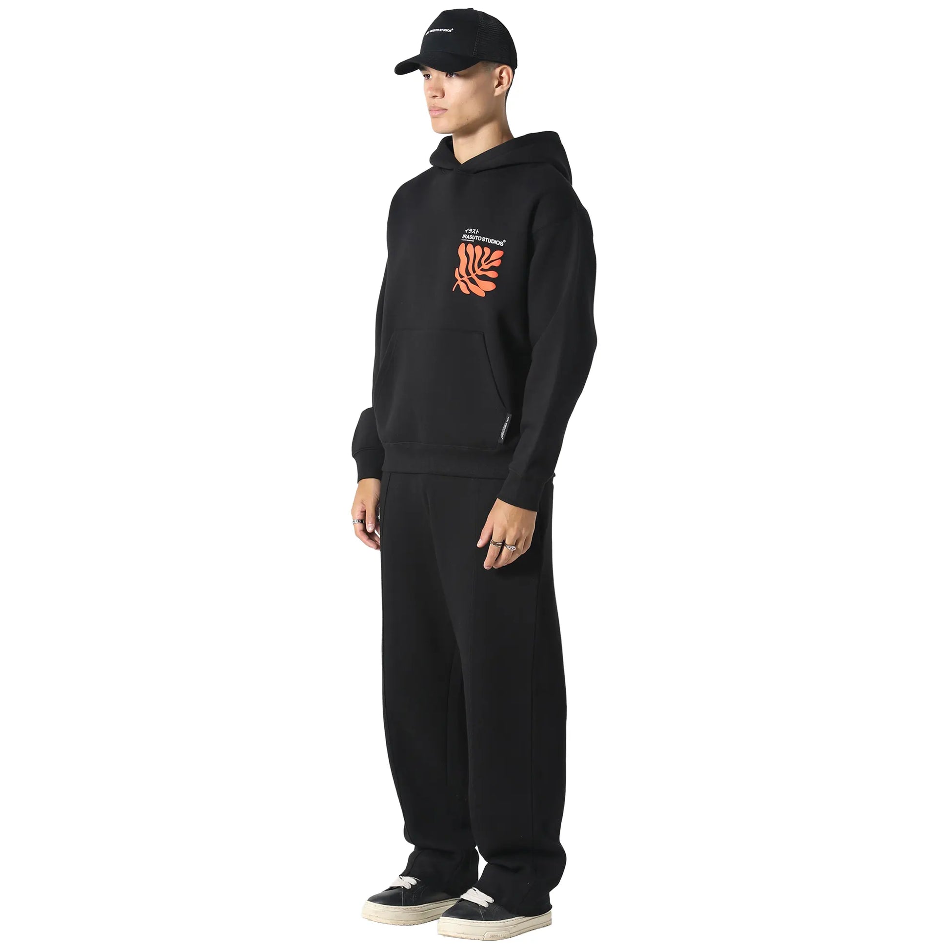 Irasuto Studios Sumi Flow Black Hoodie