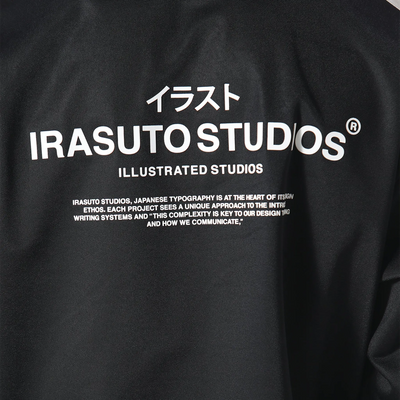 Irasuto Studios Tricote Black Hoodie